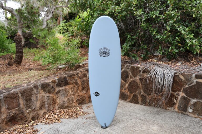 5’10” Softech The Middie, hybrid epoxy soft top surfboard review,: The best soft top surfboard I’ve tried, but with 2 main flaws.