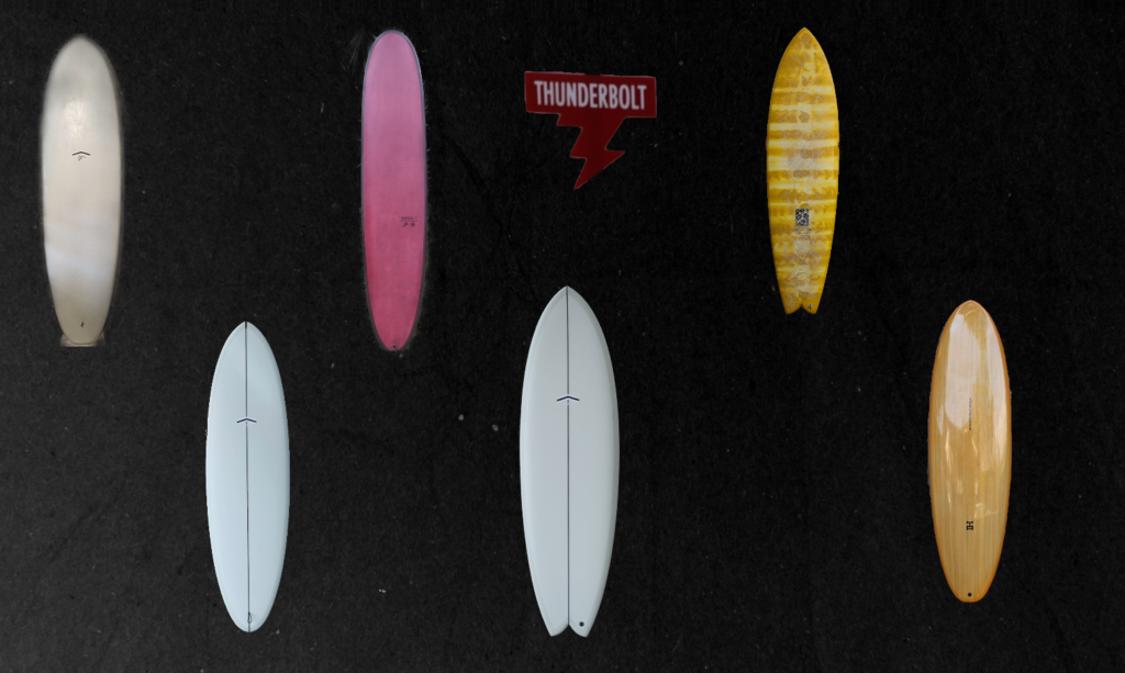 Thunderbolt Red Surfboards